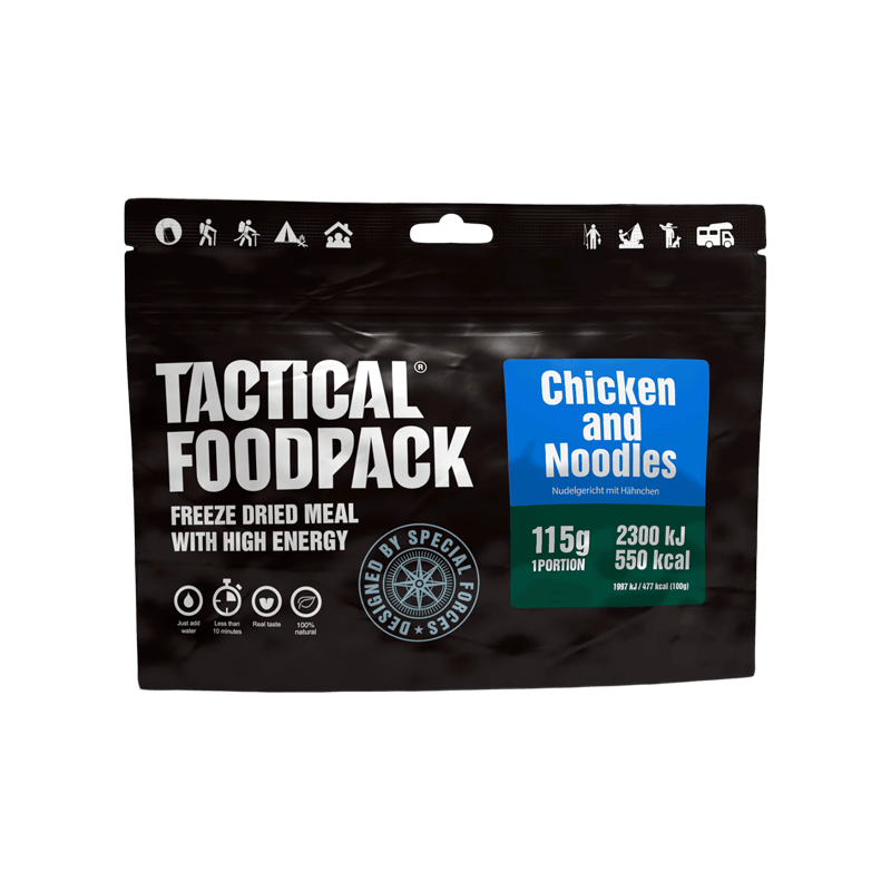 Nudelgericht mit Hähnchen